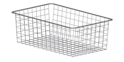 Trådback Mini Silver, 427x427x185mm