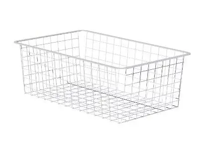 Trådback Vit, 327x527x185mm