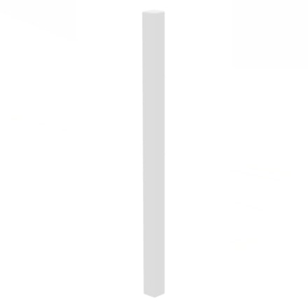 Ändstolpe New York Mdf, Vit, 1200mm