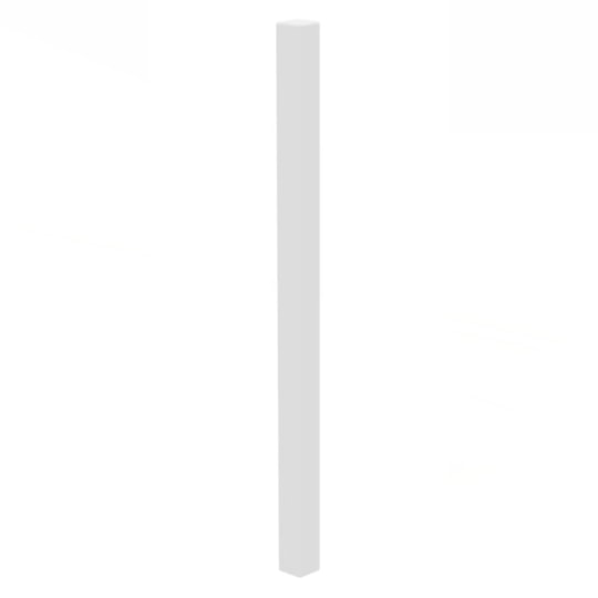 Ändstolpe New York Mdf, Vit, 1200mm
