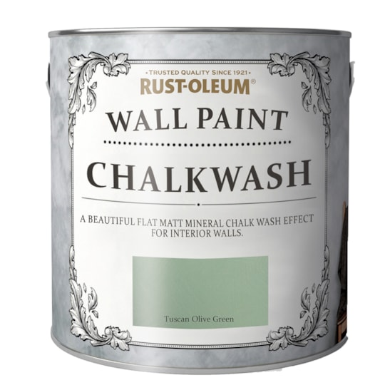 Väggfärg Chalkwash Tuscan Olive Flera Storlekar