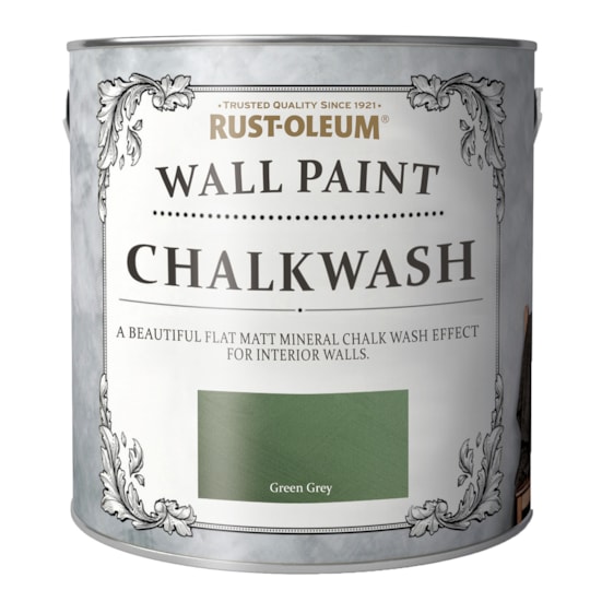 Väggfärg Chalkwash Green Grey Flera Storlekar