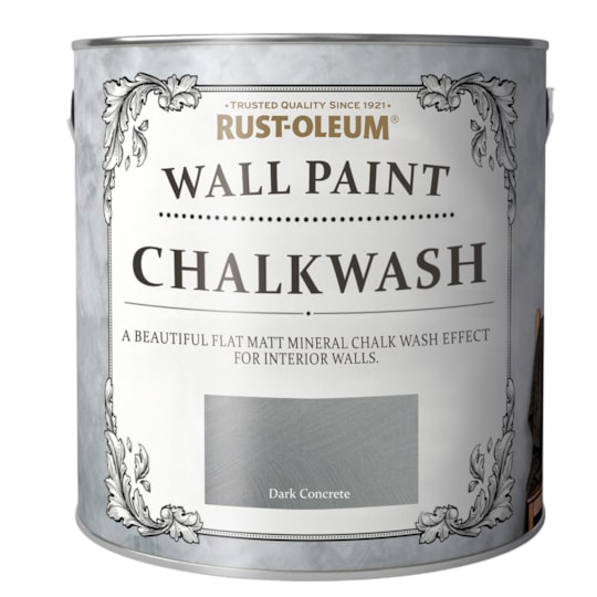 Väggfärg Chalkwash Dark Concrete