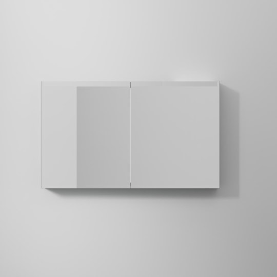 Spegelskåp Med Belysning Stage Plus 120x70cm, Carbon Grey