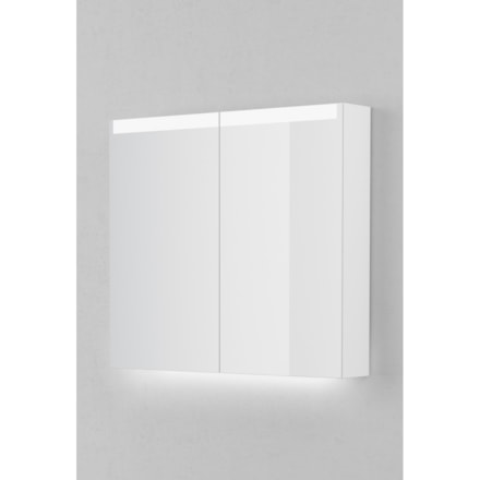 Spegelskåp Stage Plus 80x70cm, Premium White