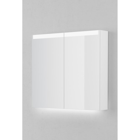 Spegelskåp Stage Plus 80x70cm, Premium White