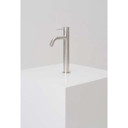 Tvättställsblandare Steel Voyage High Brushed Stainless