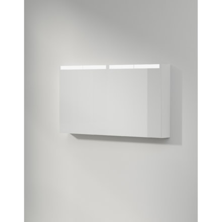 Spegelskåp Stage 140x70cm, Premium White
