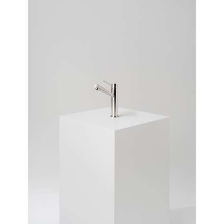 Tvättställsblandare Steel Vector Mid Brushed Stainless