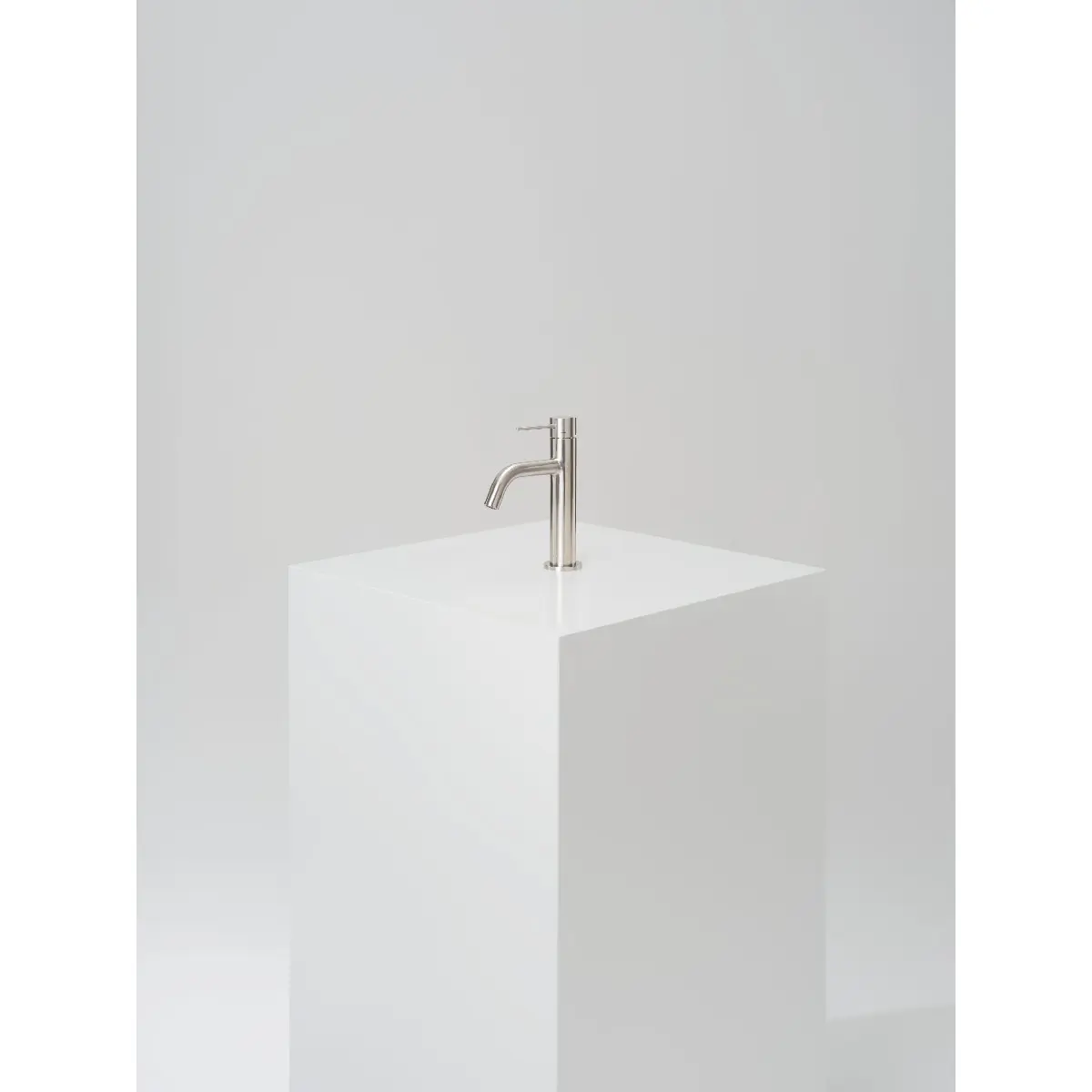 Tvättställsblandare Steel Voyage Mid Brushed Stainless