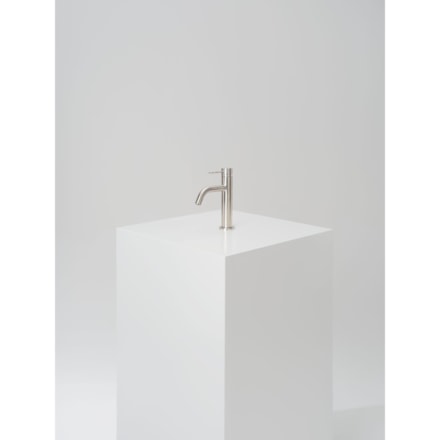 Tvättställsblandare Steel Voyage Mid Brushed Stainless