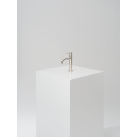 Tvättställsblandare Steel Voyage Mid Brushed Stainless