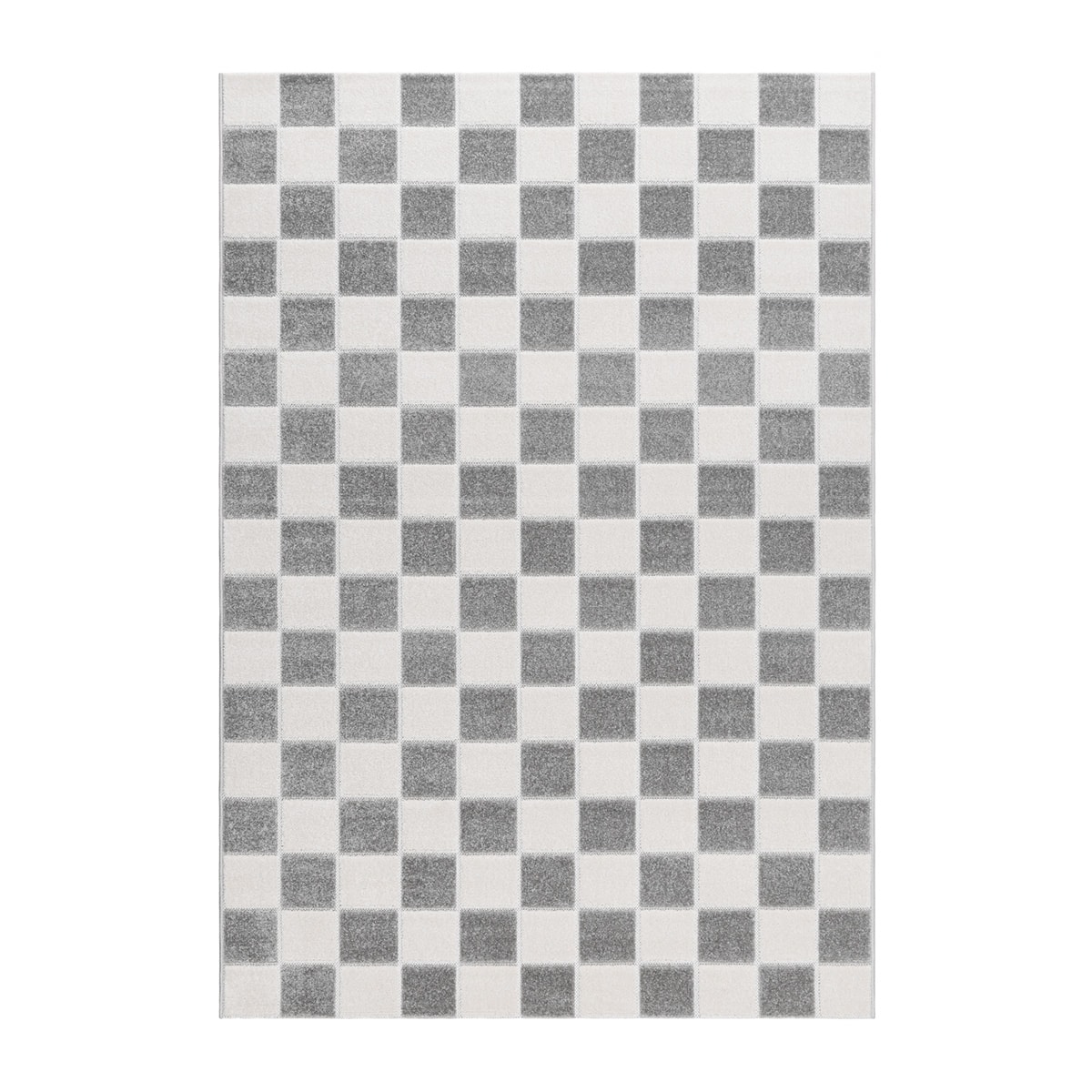 Vävd Matta Inne & Ute Havaii Chess Grå