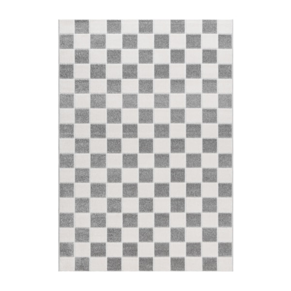 Vävd Matta Inne & Ute Havaii Chess Grå