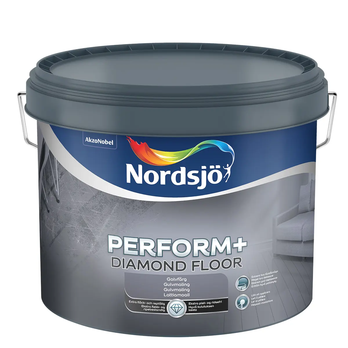 Golvfärg Perform+ Diamond Floor Valfri Kulör