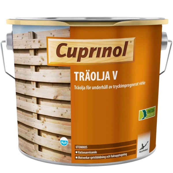 Träolja V Valfri Kulör