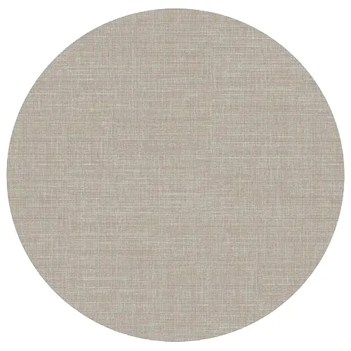 Rund linnevaxduk 140cm beige
