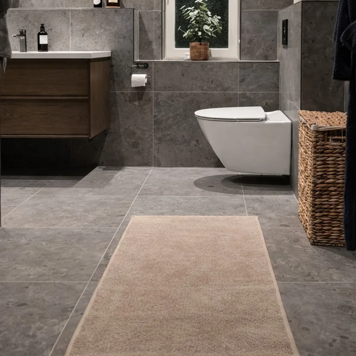 Badrum ritat av Anna