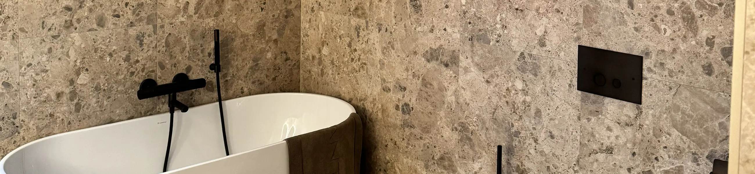 Badrum ritat av Anna