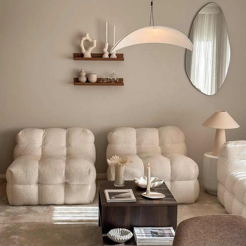 Vägg målad med Sandras Sand