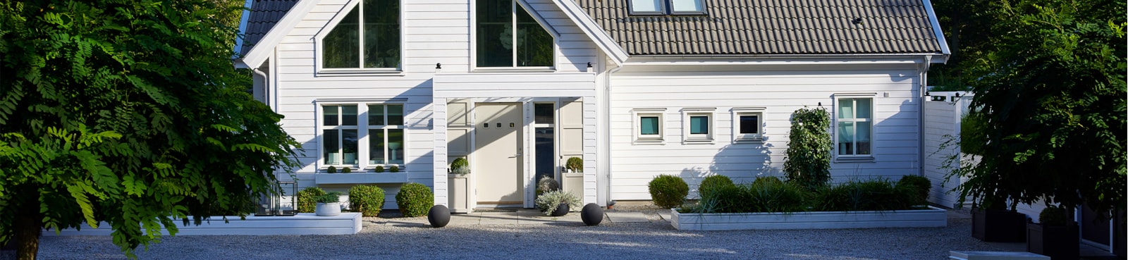 Måla huset vitt