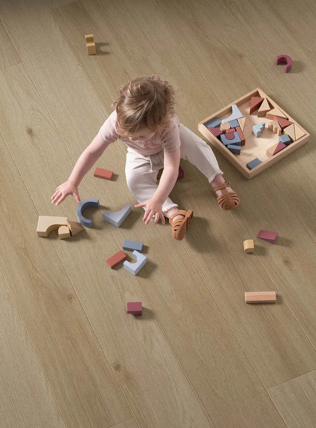 Inspirationsrum 5: Barnrum med laminatgolv som tål lek