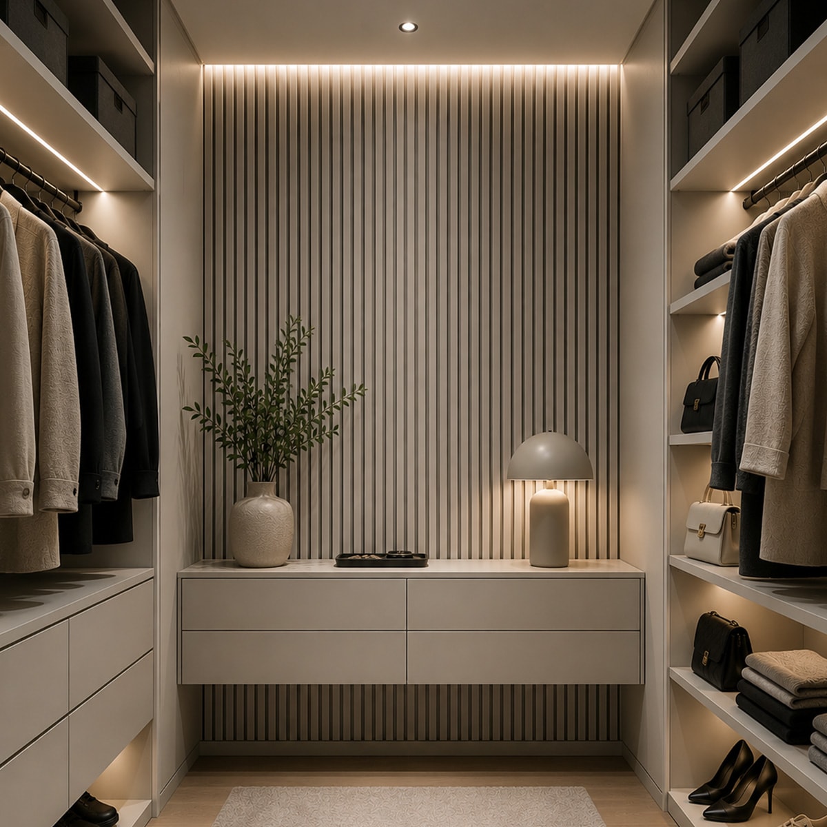 Akustikpanel walk in closet