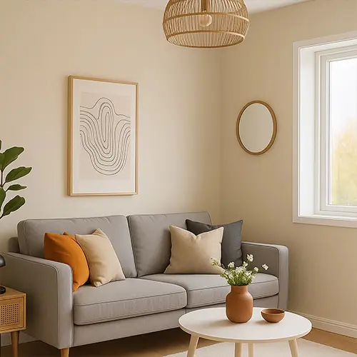 Färdigblandad väggfärg