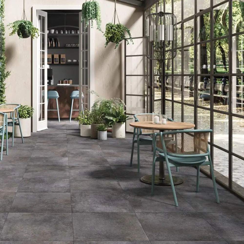 Concept Stone Black – trendigt granitklinker i mörk stenlook