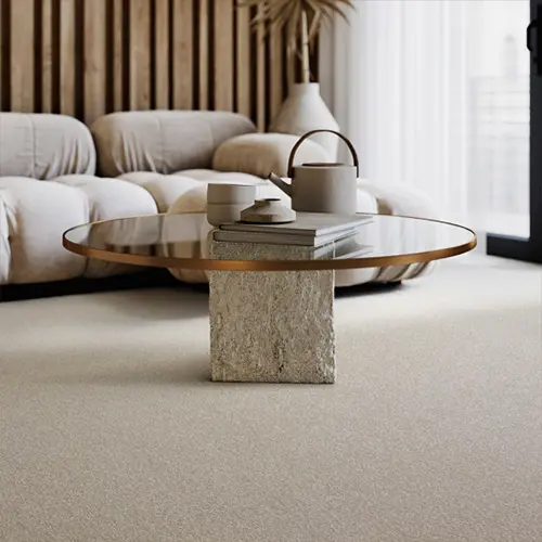 Heltäckningsmatta som skapar en lyxig, ombonad hotellkänsla hemma