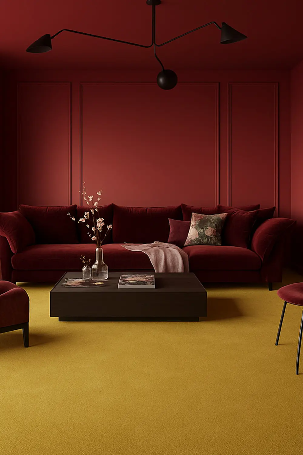 Heltäckningsmatta i rätt kulör som skapar en harmonisk hotellkänsla