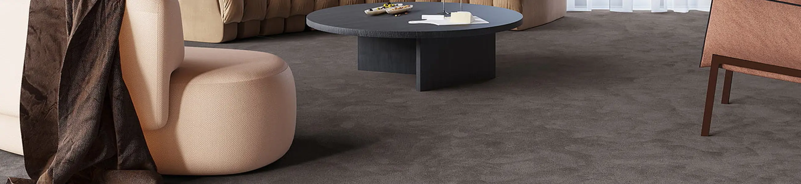 Skapa den mysiga känslan med rätt kulör på mattan!