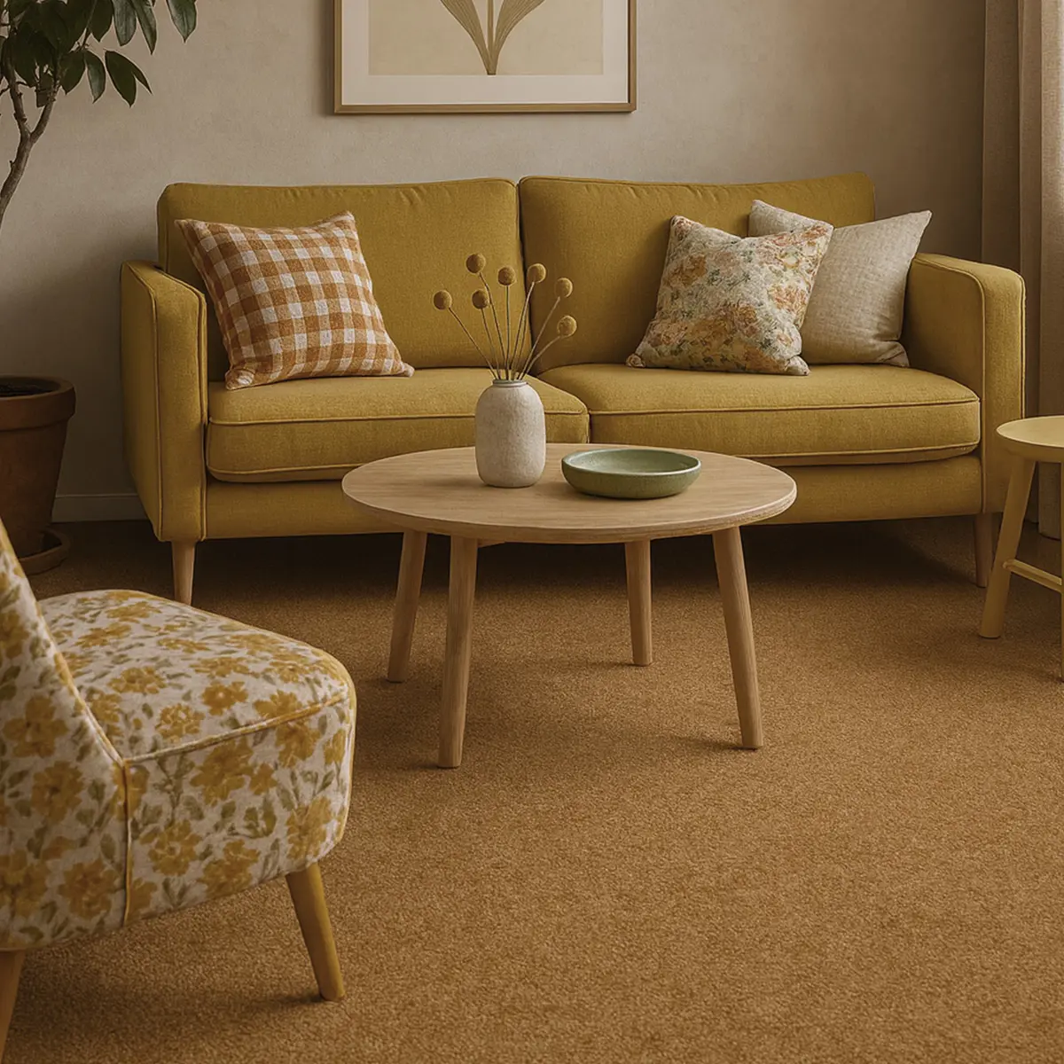 Heltäckningsmatta Simple life