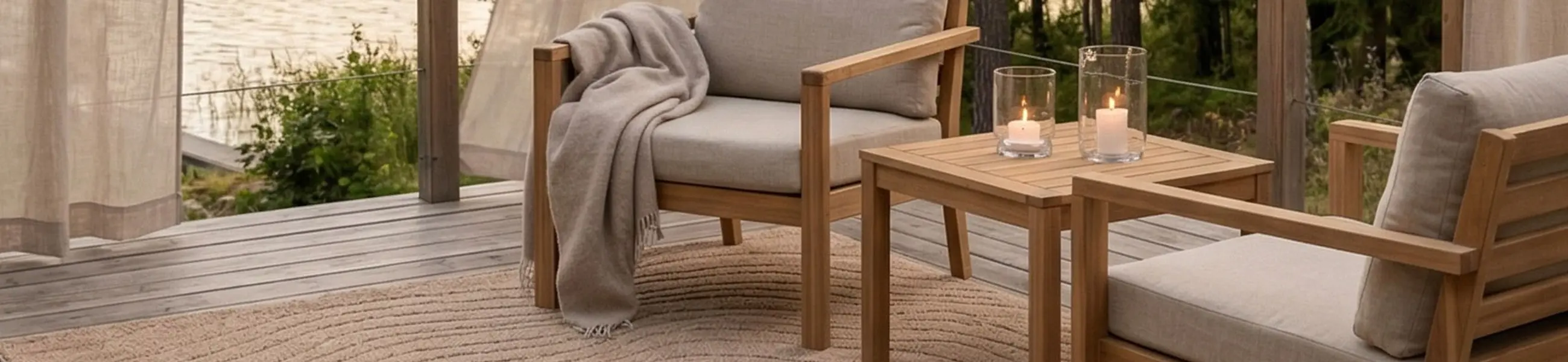 Utomhusmatta på stuvbutiken 