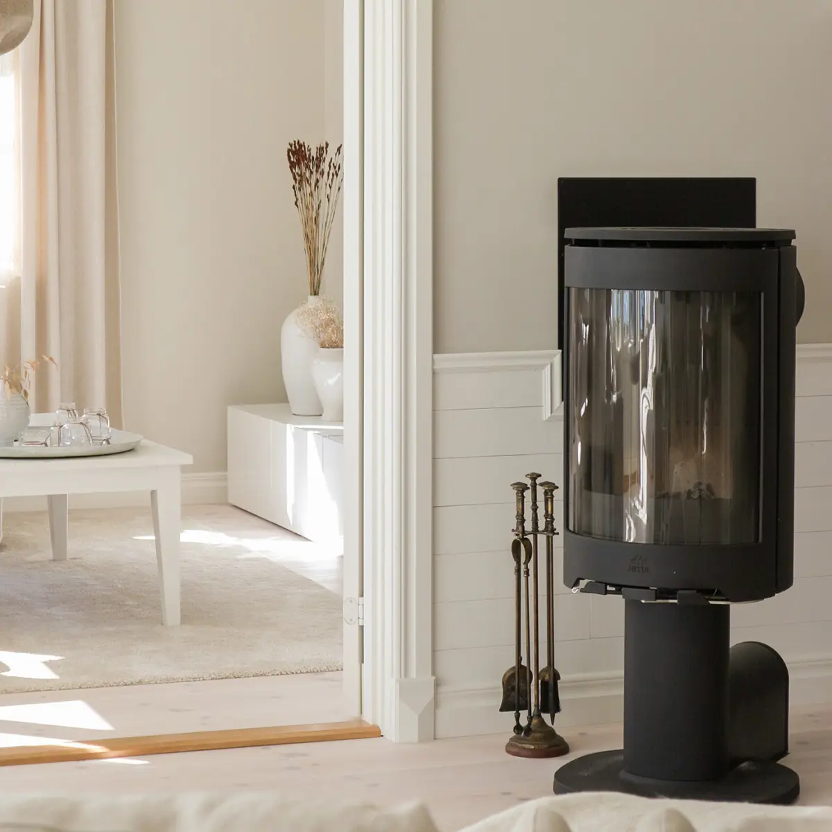 Sandras Linnebeige i vardagsrum