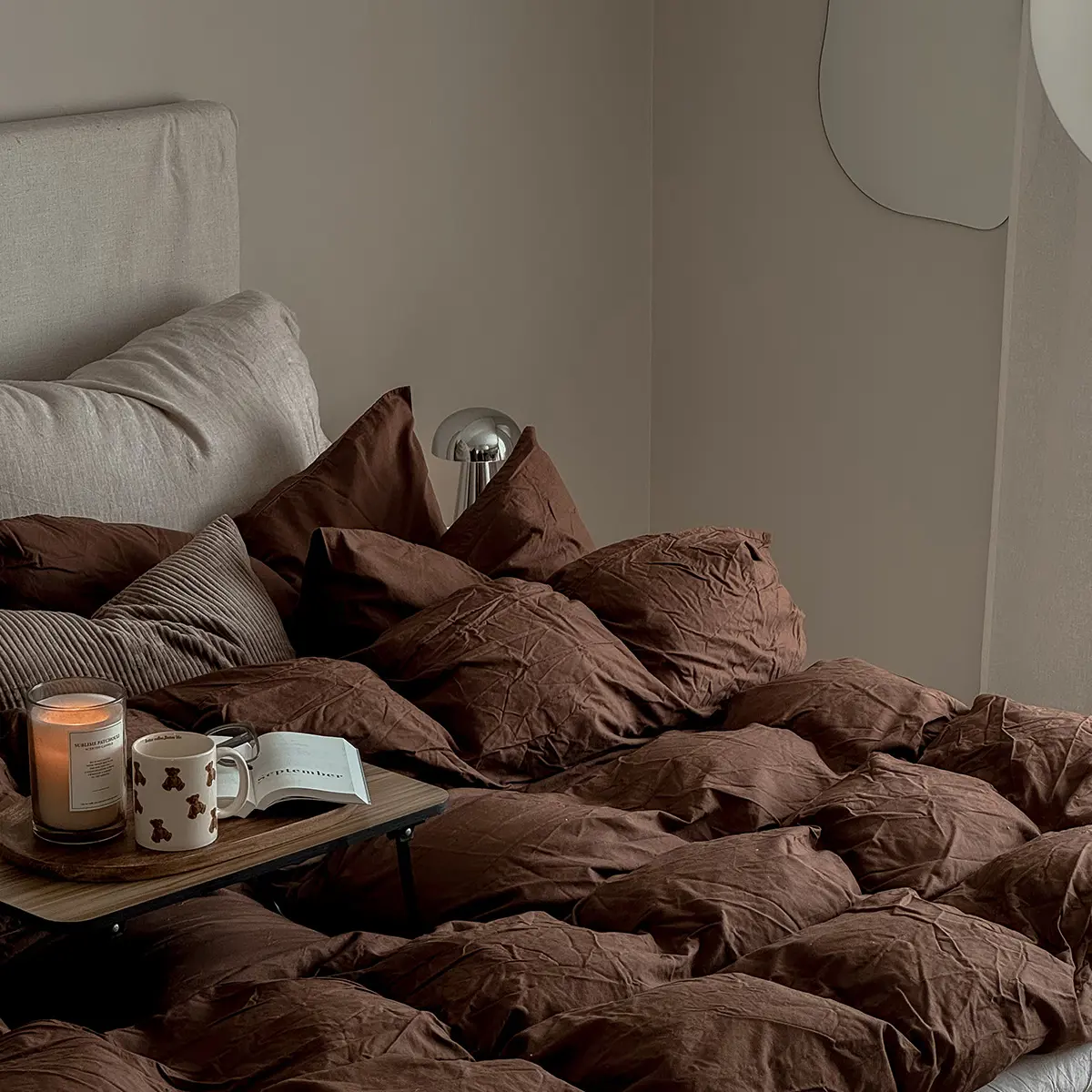 Sandras Latte i sovrum