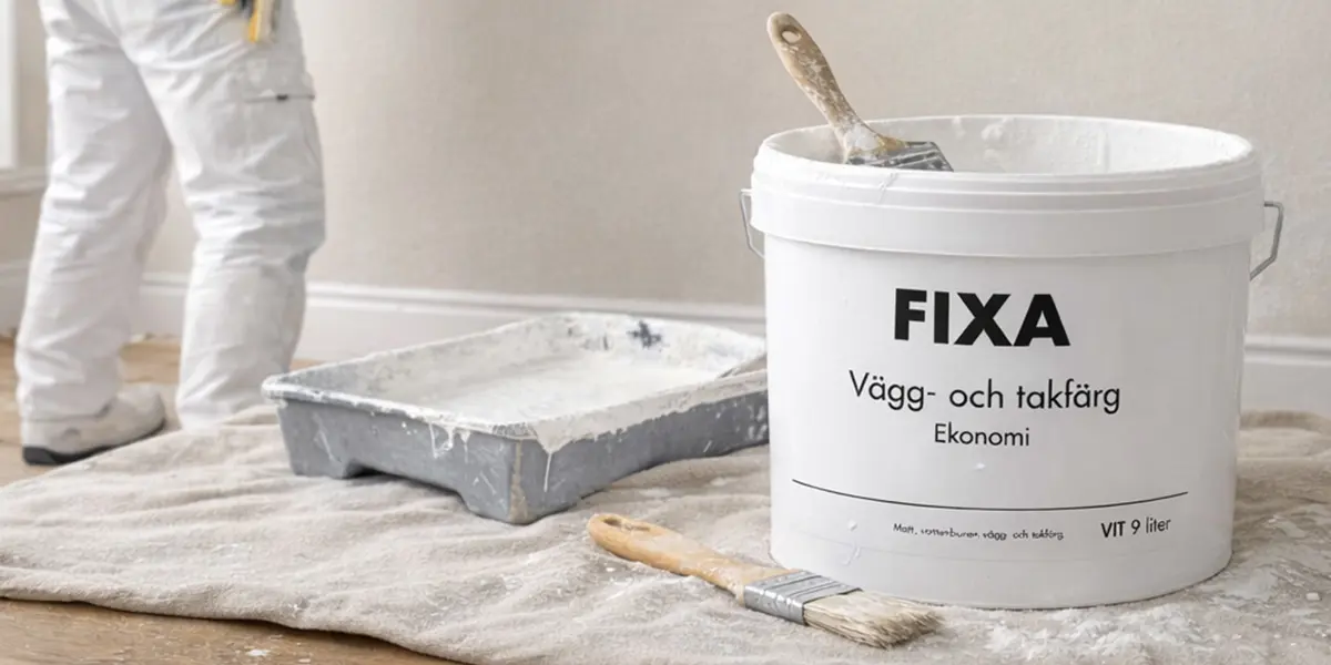 Vägg och takfärg på kampanj!