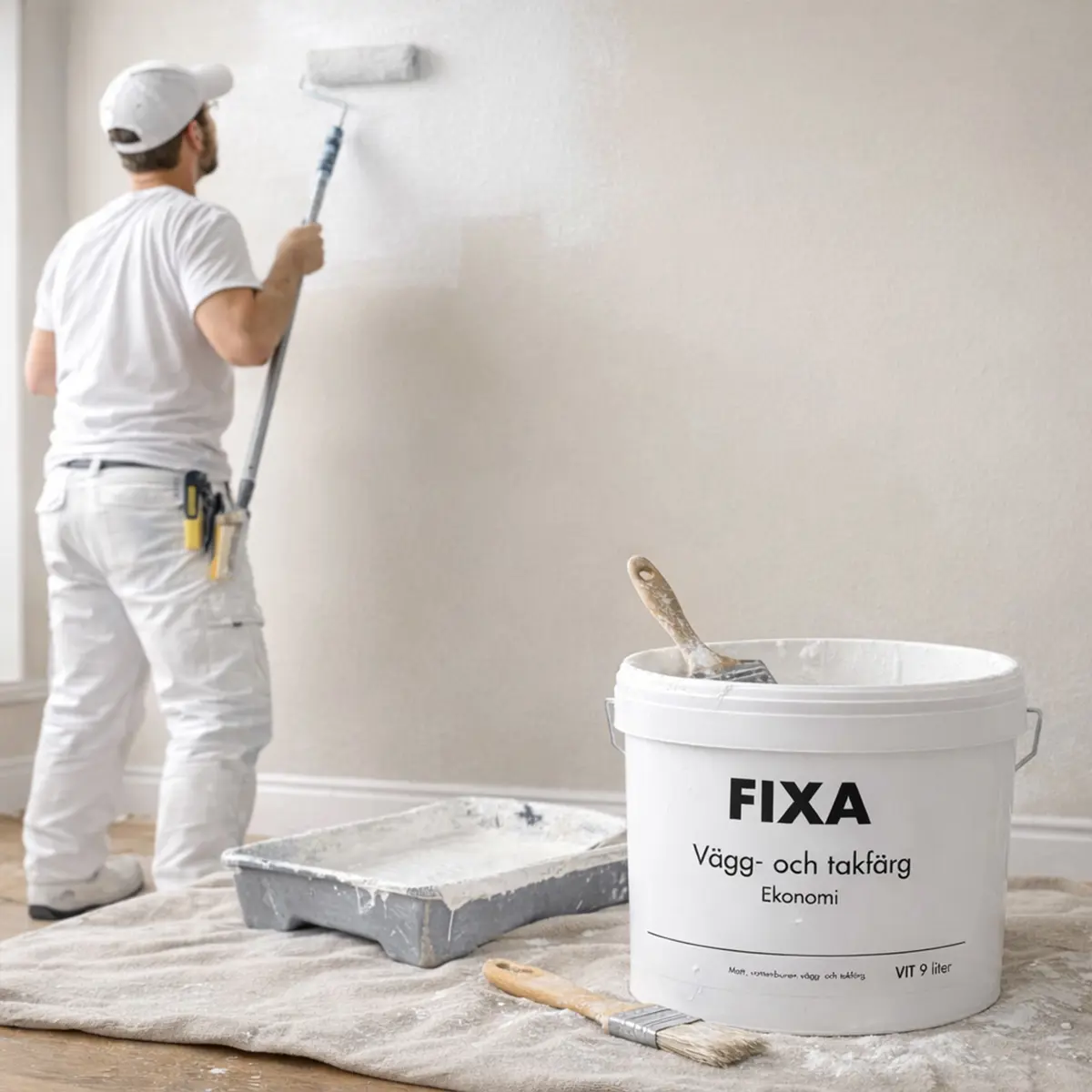 Vägg och takfärg till otroligt pris!