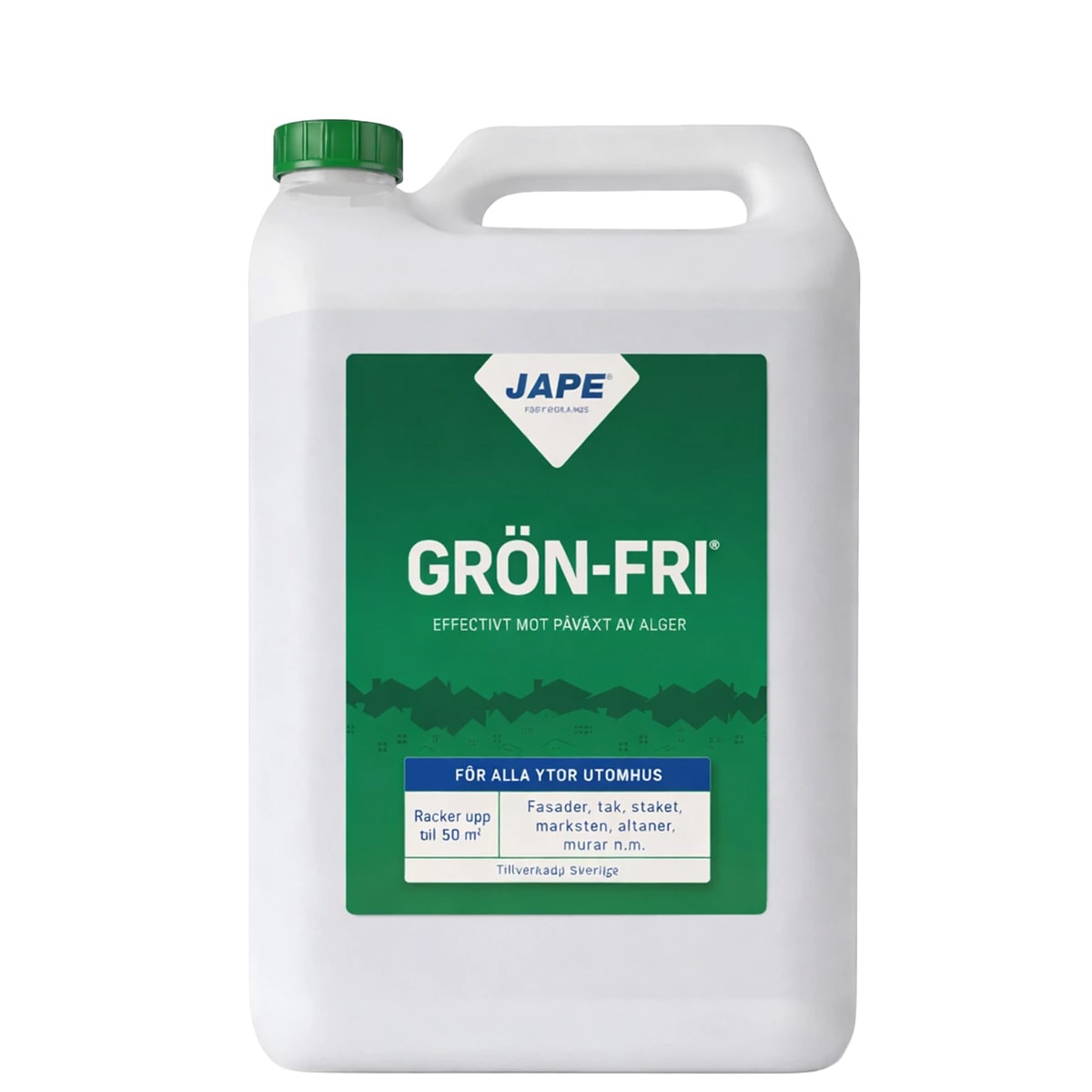 Grönfri mot mögel och alger