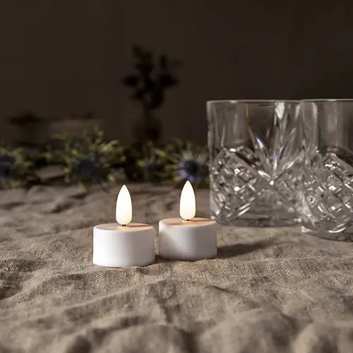 Ledljus värmeljus 2pack 25kr